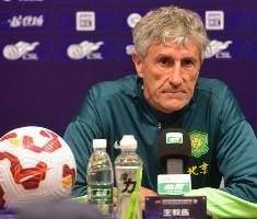 记者：国安现在最大的问题就是节奏慢，恩加德乌停赛很麻烦